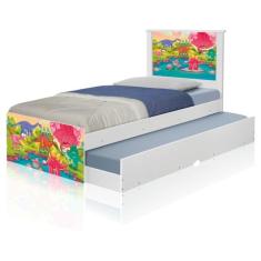 Imagem de Bicama Dinossauros Coloridos Com Colch es