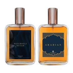 Imagem de Kit Perfume Masculino - Patchouli Ocean + Arabian 100ml - Essência Do