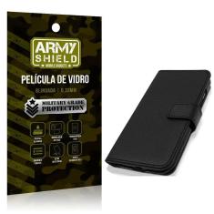 Imagem de Capa Flip Carteira Samsung S22 Pro + Película 3D - Armyshield