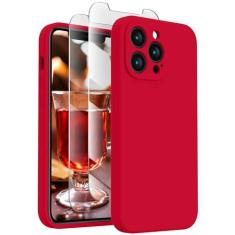Imagem de XXDD Capa para iPhone 11 Pro Max, [bordas quadradas] [proteção da câmera] Capa protetora de silicone atualizada à prova de choque com [2 protetores de tela], forro de microfibra macio antiarranhões,