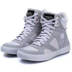 Imagem de Tênis Unissex Botinha Cano Alto Treino E Academia De Couro - PETINARI,