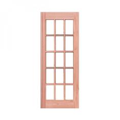 Imagem de Porta de Madeira Folha 210cmx90cmx3cm PE15 Esel Marroml