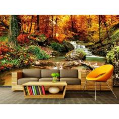 Imagem de Papel De Parede Paisagens Cachoeira 13  1,50 X 2,50