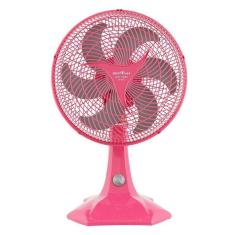 Imagem de Ventilador Britânia Rosa 60w Hélice Com 6 Pás Bvt304 220v