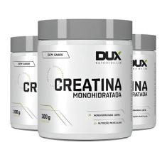 Imagem de Kit 3X Creatina Monohidratada 100% Pura 300G - Dux Nutrition