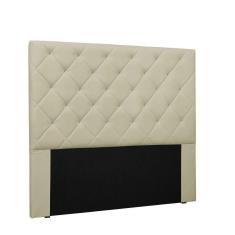 Imagem de Cabeceira Tania Cama Box Queen 160 Cm Corino Bege