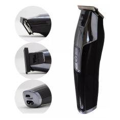 Imagem de Barbeador Eletrico Trimmer Digital S/ Fio Aparador De Pelos Depilador