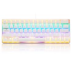 Imagem de Teclado mecânico de 63 teclas durável com teclas coloridas