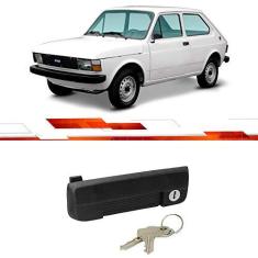 Imagem de Maçaneta Externa Porta Dianteira Direita Fiat 147 1976 a 1987 Fiorino 1982 a 1987 com Chave