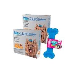 Imagem de Kit 2 Nexgard Antipulgas Cães De 2 A 4kg + Brinde
