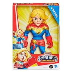 Imagem de Boneca Capitã Marvel Playskool Heroes 25cm - Hasbro E4132