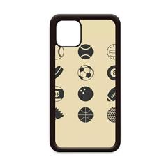 Imagem de Ball Class Sport Simple Geometry Pattern para iPhone 12 Pro Max Capa para Apple Mini Mobile Case