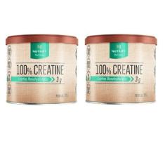 Imagem de KIT 2X CREATINA 100% PURA 300G MONOHIDRATADA NUTRIFY CREATINE