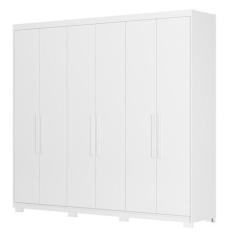 Imagem de Guarda Roupa Venice 6 Portas, 2 Gavetas E 3 Cabideiros Com Pés - Demób