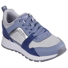 Imagem de Skechers Tênis feminino Runway-Posh Gal, Cinza/azul-marinho, 34