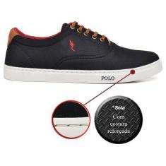 Imagem de Tenis Masculino Sapatenis Casual Solado Costurado Original Preto - Par