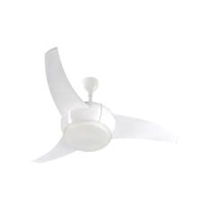 Imagem de Ventilador de Teto Vortice Led Branco 3 Pás Premium Ventisol - 220v