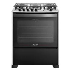 Imagem de Fogão 5 Bocas Dako de Piso Automático com Mesa Inox Forno 100L com Luz