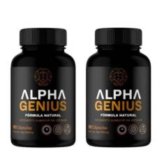 Imagem de Suplemento Alpha Genius 90 caps 100% Natural Nootropico Suplemento- Al