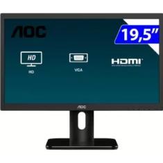 Imagem de Monitor LED 19,5 " AOC HD 20E1H