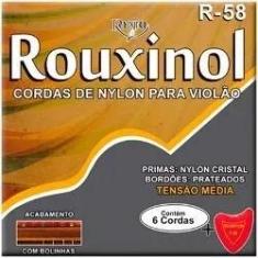 Imagem de Encordoamento Em Nylon Cristal Para Violão R58 Rouxinol