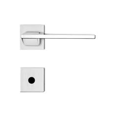 Imagem de Fechadura Para Banheiro Com Roseta Redonda Design Squadro Cromada
