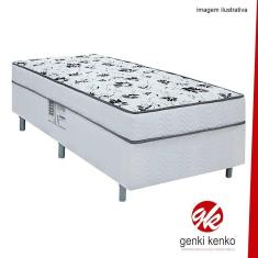 Imagem de Cama Box Conjugada Mola Solteiro Poliester