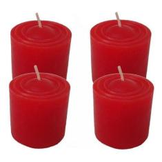 Imagem de Kit 4 Velas Aromática Com Aroma De Pitanga (perfume Seu Lar - Velas da