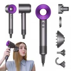 Imagem de Secador de Cabelo Turbo Silencioso 1600W com íons Negativos 5 Bocais P