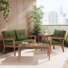 Imagem de Sofá 2 Lugares Riade Acquablock Stain Castanho/Verde