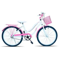 Imagem de Bicicleta Infantil Retro Aro 24 Forss Hello Turquesa-Feminino