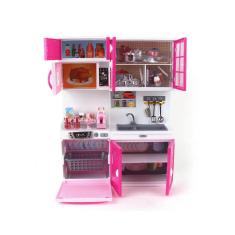 Imagem de Conjunto de Mini Cozinha Infantil - My Happy Kitchen - Módulo Armário com Pia e Micro-ondas - Yes Toys
