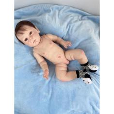 Imagem de Bebe Reborn Menino Silicone Realista - Fofo