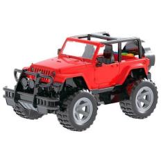 Imagem de Brinquedo Carrinho Off Road Trail Vermelho Com Luz Som E Fricção 1:16