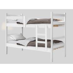 Imagem de Beliche Porto Branco com Colchões - Gabrielli