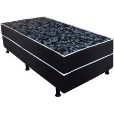 Imagem de Cama Box Solteiro Conjugada Premium 188x088x43