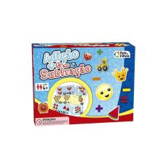 Imagem de Quebra Cabeça Didático Adição Subtração 72 Peças Ilustradas