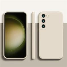 Imagem de Capa de telefone de silicone líquido macio para Samsung Galaxy A52 A32 A52S A13 5G S10 S20 FE S21 22 Ultra 22 S22 PLUS Note10 20 20U, novo branco, para Galaxy A51 4G