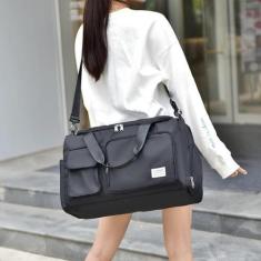 Imagem de Bolsa Mala Impermeável Academia Porta Tênis Ginastica Viagem Multifunc