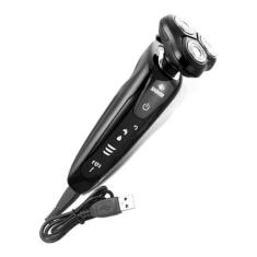 Imagem de Barbeador elétrico recarregável, depilador, cortador de barbear