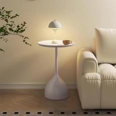 Imagem de Mesas laterais, mesa de cabeceira para sala de estar, móveis de cabeceira, mesas de sofá laterais, mesas de canto brilhantes para espaços pequenos, mesa de canto para quarto, móveis de sala de estar,