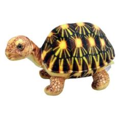 Imagem de Tartaruga Pelúcia Marrom Multicolor 33 Cm Comp. Lavável - Fizzy Toys