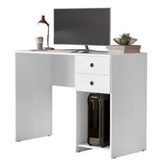 Imagem de Escrivaninha Mesa para Computador Gamer 2 Gavetas e Suporte CPU Quarto Estudo Escritório Home Office