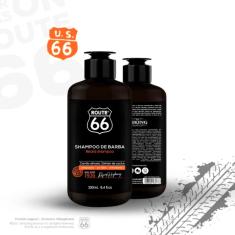 Imagem de Shampoo de Barba - com Carvão Ativado - Route 66 - Viking 250 ml