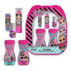 Imagem de Kit Maquiagem Infantil Mochila Esmalte Shampoo Boneca Lol - View Cosme