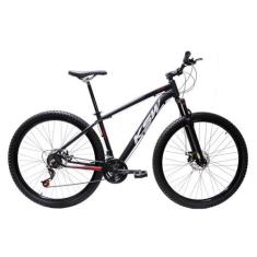 Imagem de Bicicleta Aro 29 Bike Ksw Xlt 21 Marchas Alumínio Freio a Disco (Preto/Vermelho/Branco, 15)
