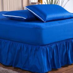 Imagem de Kit Capa Protetora Impermeável King Size + 2 Capas Impermeável Para Tr