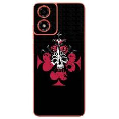 Imagem de Capa Adesivo Skin008 Verso Para Motorola Moto G04s (2024) - Kawaskin