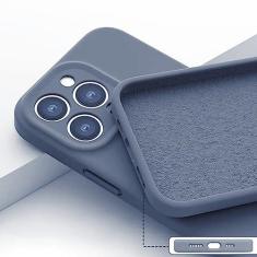 Imagem de Capa de telefone de silicone líquido para Huawei Honor 10 10i 20 Lite 30 honor 50 SE 60 70 Pro Capa protetora de lente sólida, cinza, For Honor 10 Lite