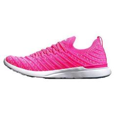 Imagem de Athletic Propulsion Labs Techloom Wave Tênis feminino, Rosa fusão/pêssego neon/branco, 37